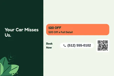 Jungle · Offer Menu: Your Car Misses Us.