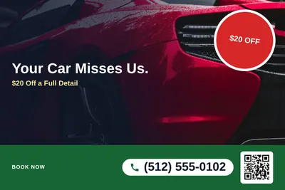 Local Offer · Photo Overlay: Your Car Misses Us.