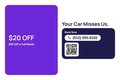 Modern · Big Offer: Your Car Misses Us.