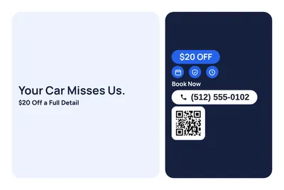Modern · Checklist: Your Car Misses Us.