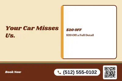 Retro 70s · Checklist: Your Car Misses Us.
