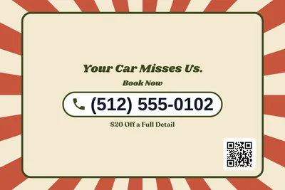 Retro 70s · Phone Billboard: Your Car Misses Us.