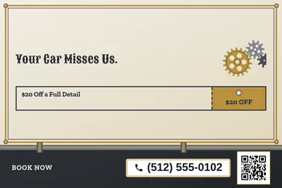 Steampunk · Coupon: Your Car Misses Us.