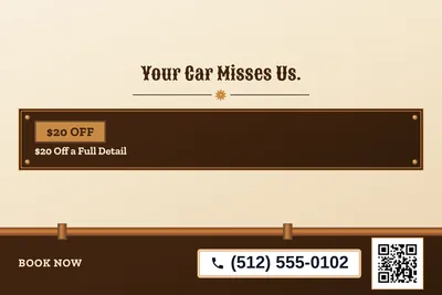Steampunk · Offer Menu: Your Car Misses Us.