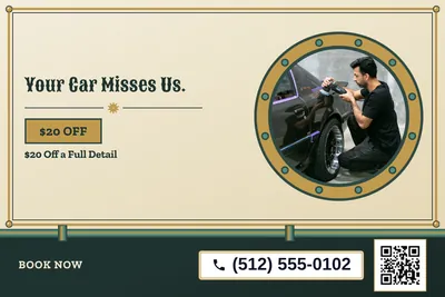 Steampunk · Photo Frame: Your Car Misses Us.