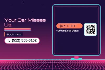 Synthwave · Checklist: Your Car Misses Us.