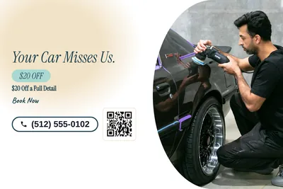 Soft watercolour · Split: Your Car Misses Us.