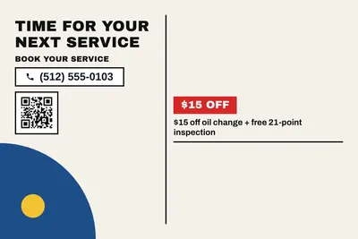 Bauhaus · Checklist: Time For Your Next Service