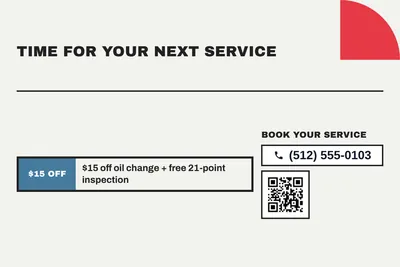Bauhaus · Coupon: Time For Your Next Service