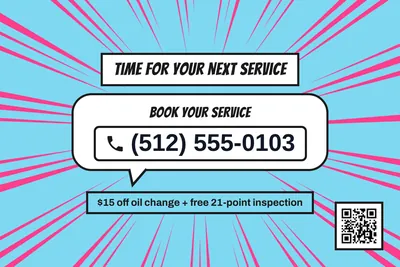 Comic pop · Phone Billboard: Time For Your Next Service
