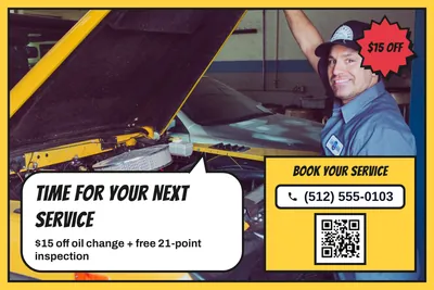 Comic pop · Photo Hero: Time For Your Next Service
