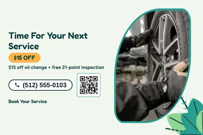 Jungle · Photo Frame: Time For Your Next Service