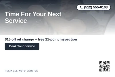 Modern Gradient · Top-Down Fade: Time For Your Next Service
