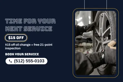 Neon night · Photo Frame: Time For Your Next Service