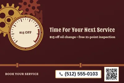 Steampunk · Big Offer: Time For Your Next Service