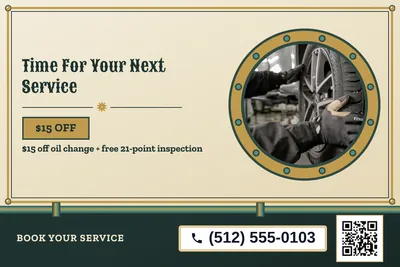 Steampunk · Photo Frame: Time For Your Next Service