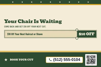 Vintage Americana · Coupon: Your Chair Is Waiting