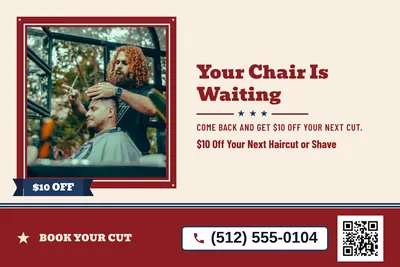 Vintage Americana · Photo Frame: Your Chair Is Waiting