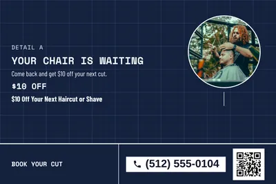 Blueprint · Photo Frame: Your Chair Is Waiting