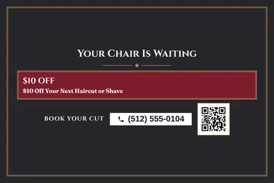 Classic · Offer Menu: Your Chair Is Waiting