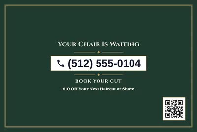 Classic · Phone Billboard: Your Chair Is Waiting