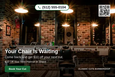 Clean Photo · Full Photo Overlay: Your Chair Is Waiting