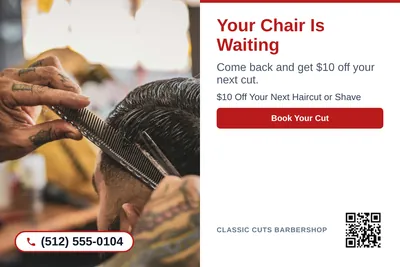 Clean Photo · Photo Left, Text Right: Your Chair Is Waiting