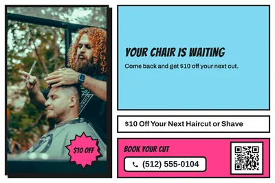 Comic pop · Photo Frame: Your Chair Is Waiting