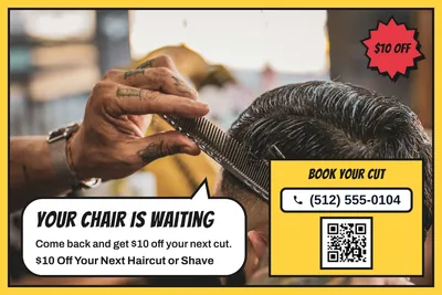 Comic pop · Photo Hero: Your Chair Is Waiting