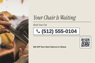 Contemporary · Phone Billboard: Your Chair Is Waiting