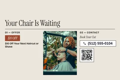 Contemporary · Photo Frame: Your Chair Is Waiting