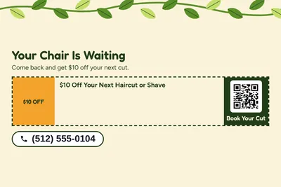 Jungle · Coupon: Your Chair Is Waiting