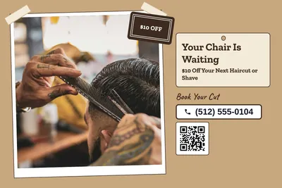 Kraft and stamp · Photo Hero: Your Chair Is Waiting