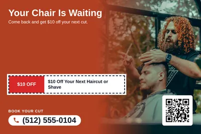 Local Offer · Coupon: Your Chair Is Waiting