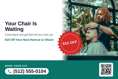 Local Offer · Seal and Photo: Your Chair Is Waiting