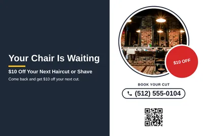 Local Offer · Split Panel: Your Chair Is Waiting