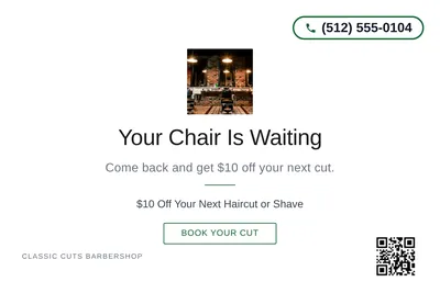Minimal White · Centered Elegant: Your Chair Is Waiting