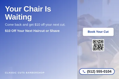 Modern Gradient · Asymmetric Blocks: Your Chair Is Waiting