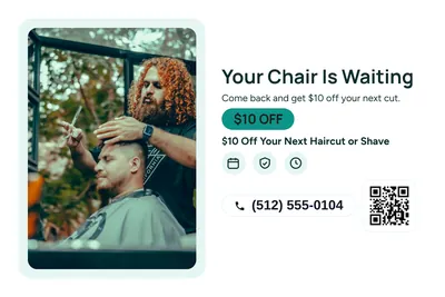 Modern · Photo Frame: Your Chair Is Waiting
