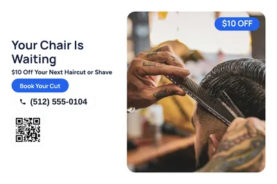 Modern · Photo Hero: Your Chair Is Waiting