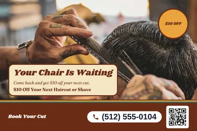 Retro 70s · Photo Hero: Your Chair Is Waiting