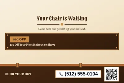 Steampunk · Offer Menu: Your Chair Is Waiting