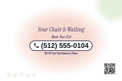 Soft watercolour · Phone Billboard: Your Chair Is Waiting