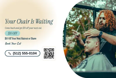 Soft watercolour · Split: Your Chair Is Waiting