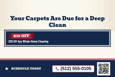 Vintage Americana · Offer Menu: Your Carpets Are Due for a Deep Clean