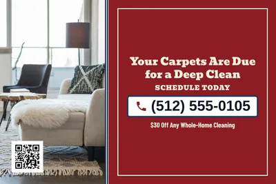 Vintage Americana · Phone Billboard: Your Carpets Are Due for a Deep Clean
