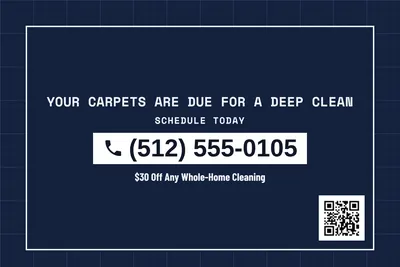 Blueprint · Phone Billboard: Your Carpets Are Due for a Deep Clean