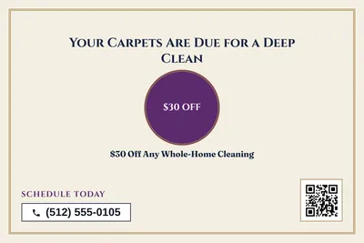 Classic · Big Offer: Your Carpets Are Due for a Deep Clean