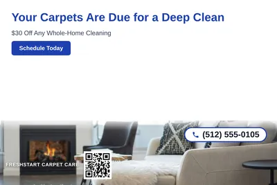 Clean Photo · Photo Bottom Strip: Your Carpets Are Due for a Deep Clean