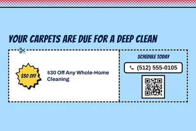Comic pop · Coupon: Your Carpets Are Due for a Deep Clean